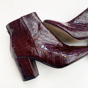brooklyn crocodile effect boots